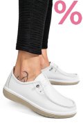 MOCASINI ALBI PIELE NATURALA 1PC960
