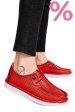 Mocasini rosii piele naturala 1pc960