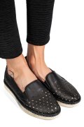 MOCASINI NEGRI PIELE NATURALA 0PC36