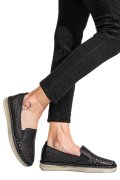 MOCASINI NEGRI PIELE NATURALA 0PC36