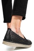 MOCASINI NEGRI PIELE NATURALA 0PC36