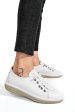 Pantofi sport albi piele naturala 1pc17