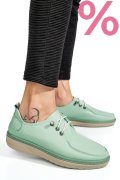 MOCASINI OLIVE PIELE NATURALA 1PC44