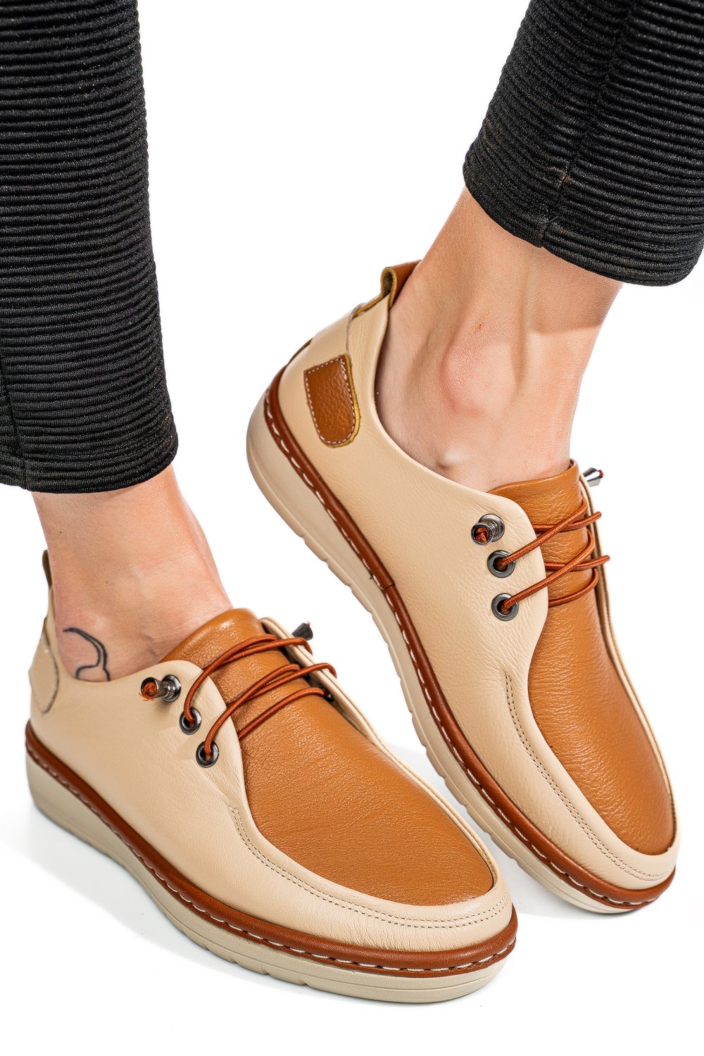 MOCASINI MARO PIELE NATURALA 1PC44