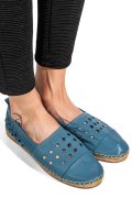 ESPADRILE ALBASTRE PIELE NATURALA 1PC7905