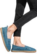 ESPADRILE ALBASTRE PIELE NATURALA 1PC7905
