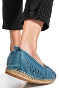 ESPADRILE ALBASTRE PIELE NATURALA 1PC7905