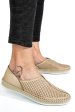 Pantofi sport bej piele naturala 1pc323
