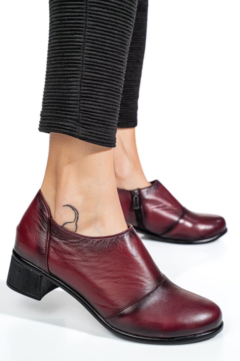 PANTOFI VISINII PIELE NATURALA 1PC000