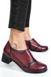 Pantofi visinii piele naturala 1pc000