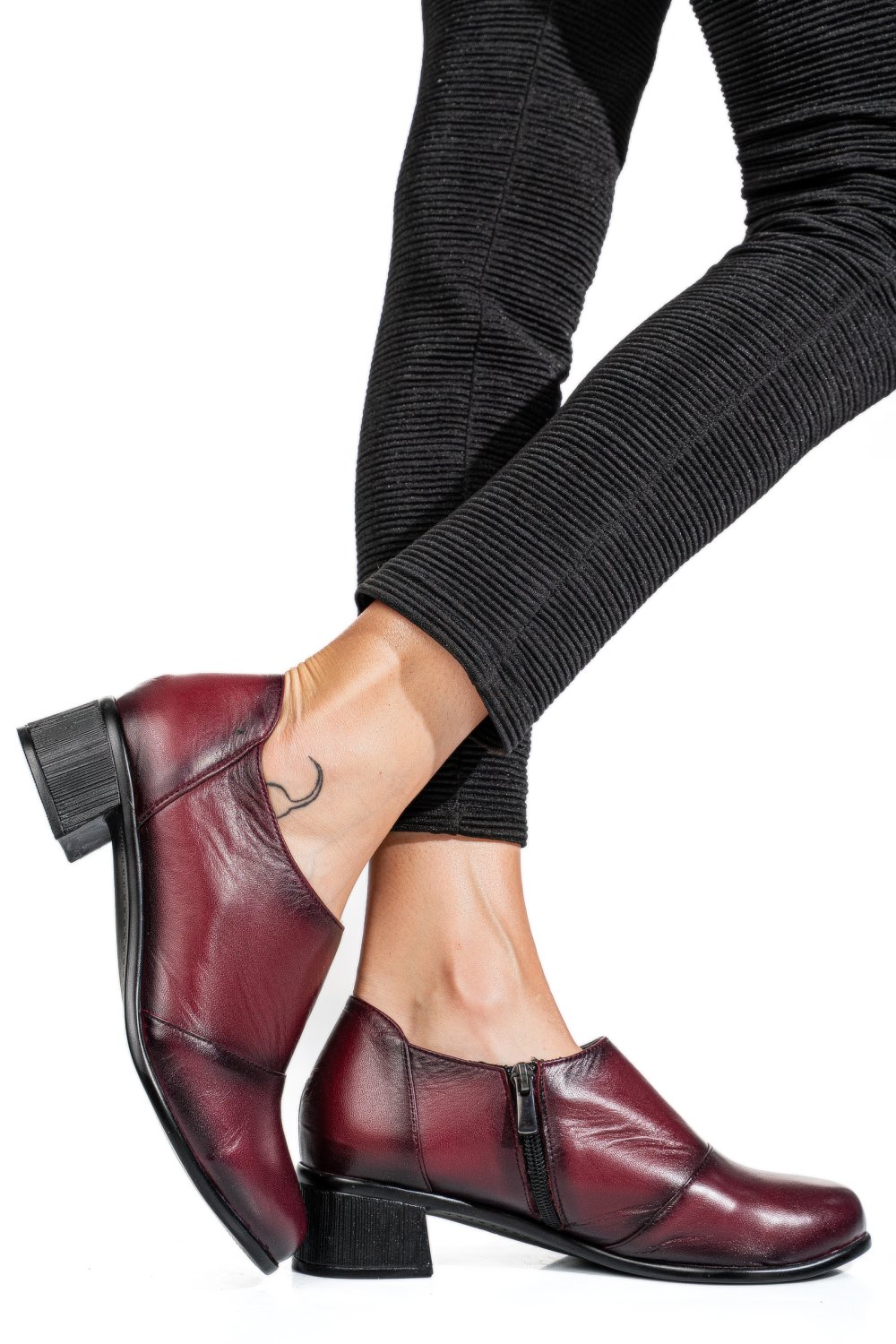 PANTOFI VISINII PIELE NATURALA 1PC000