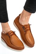 MOCASINI MARO DESCHIS PIELE NATURALA 1PC44