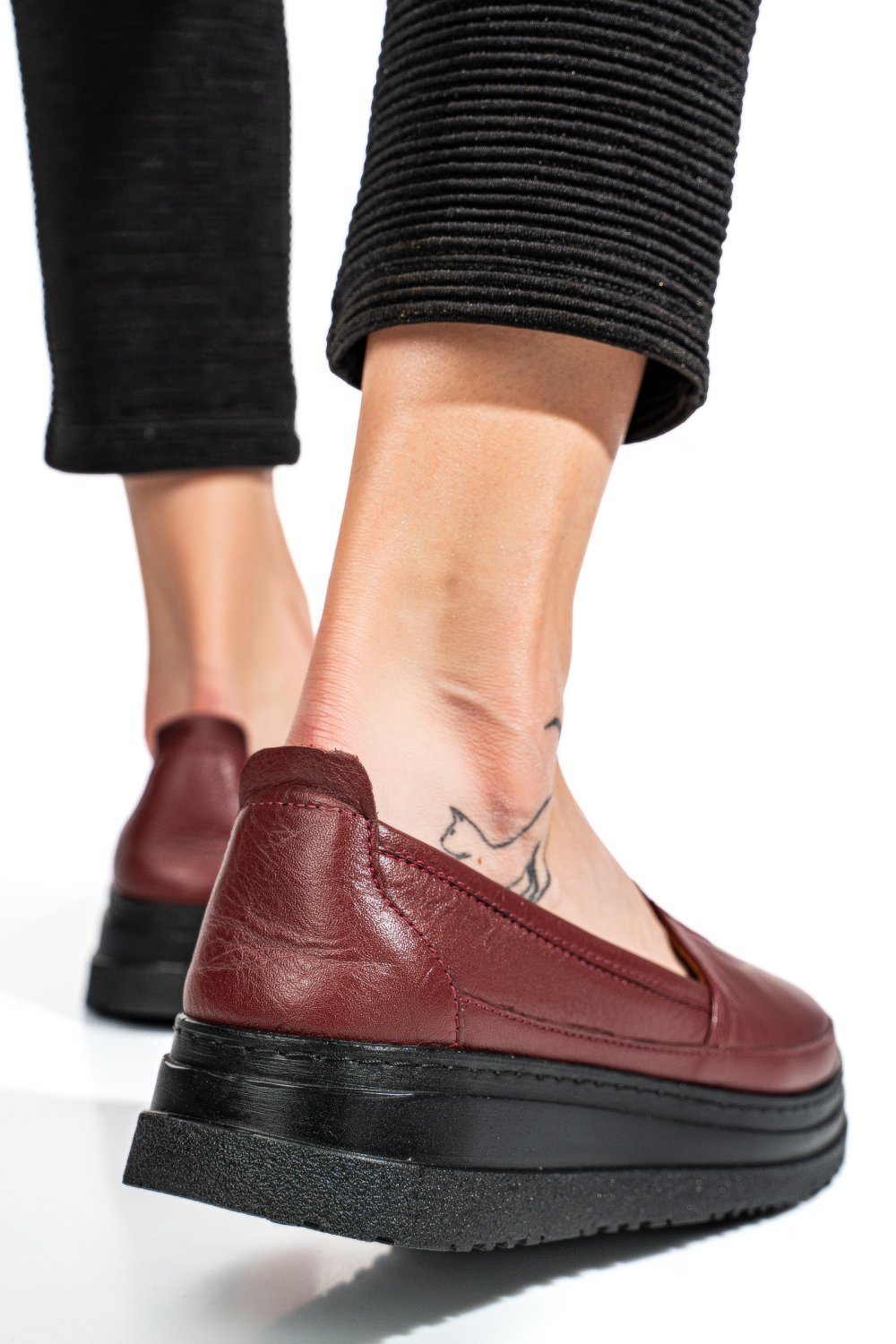 MOCASINI VISINII PIELE NATURALA 1PC987