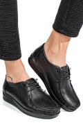 MOCASINI NEGRI PIELE NATURALA 3PC03