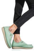 MOCASINI OLIVE PIELE NATURALA 1PC960