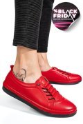 PANTOFI SPORT ROSII PIELE NATURALA 5PC00