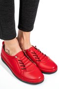 PANTOFI SPORT ROSII PIELE NATURALA 5PC00