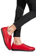 PANTOFI SPORT ROSII PIELE NATURALA 5PC00