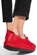 PANTOFI SPORT ROSII PIELE NATURALA 5PC00
