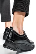 MOCASINI NEGRI PIELE NATURALA LACUITA FSP002287
