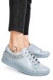 Pantofi sport albastri piele naturala 9spc361