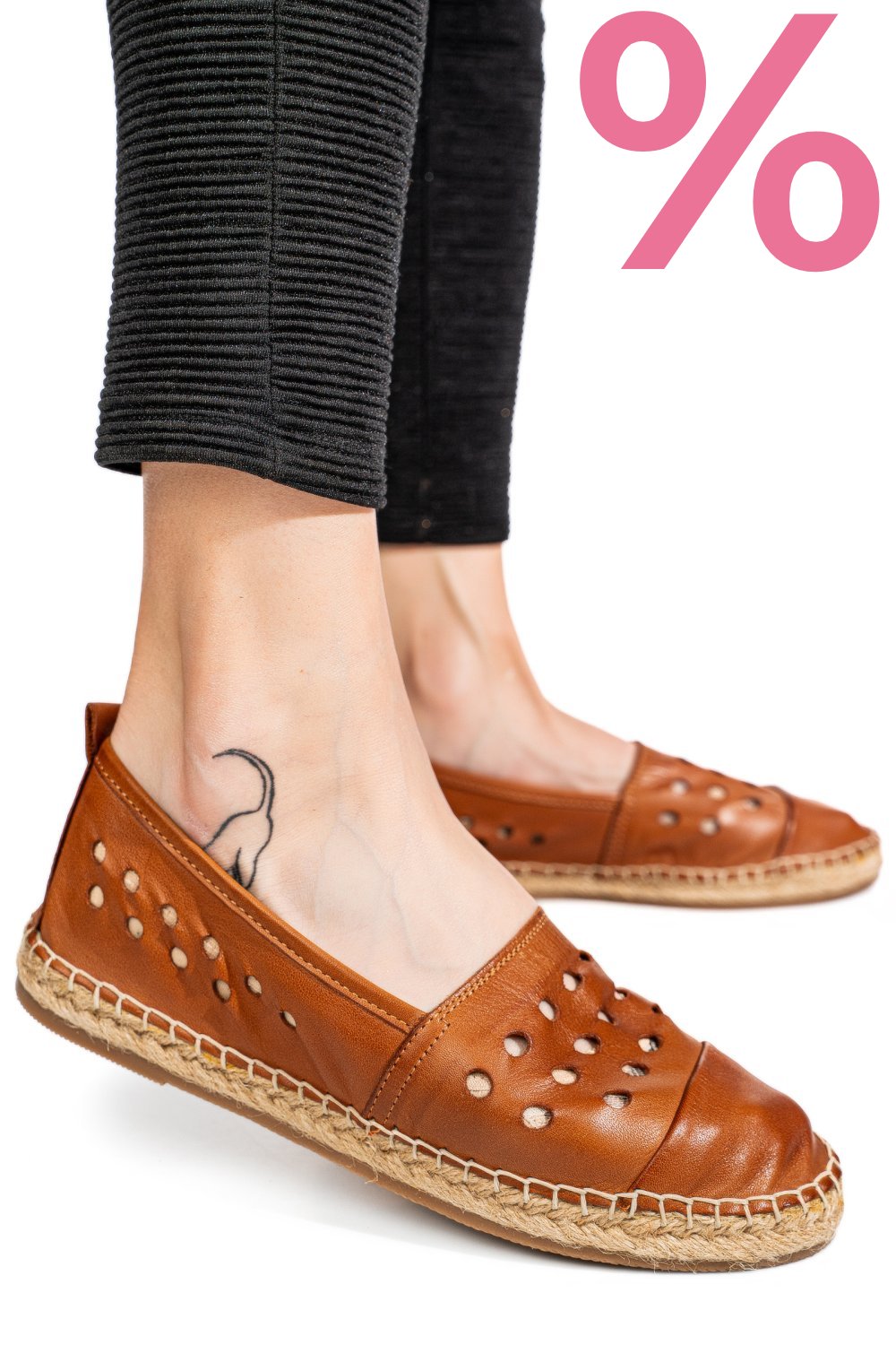 ESPADRILE MARO PIELE NATURALA 1PC7905