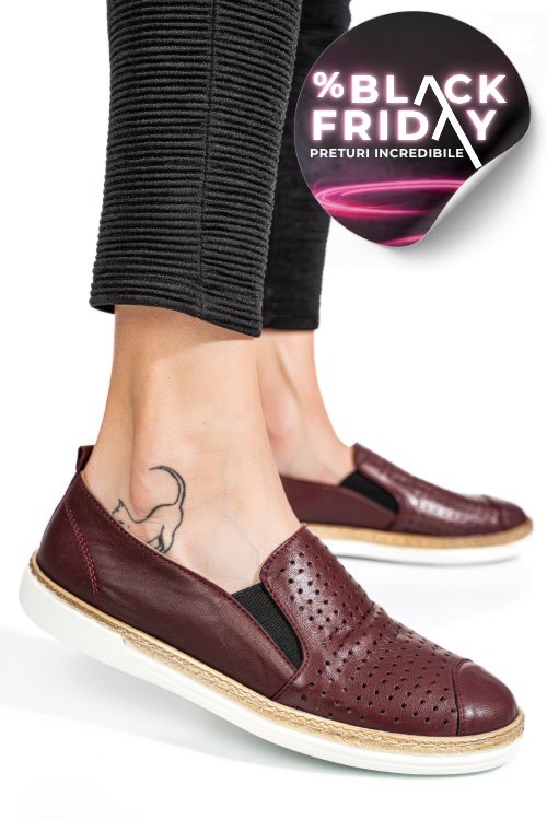 Espadrile visinii piele naturala 9pc990