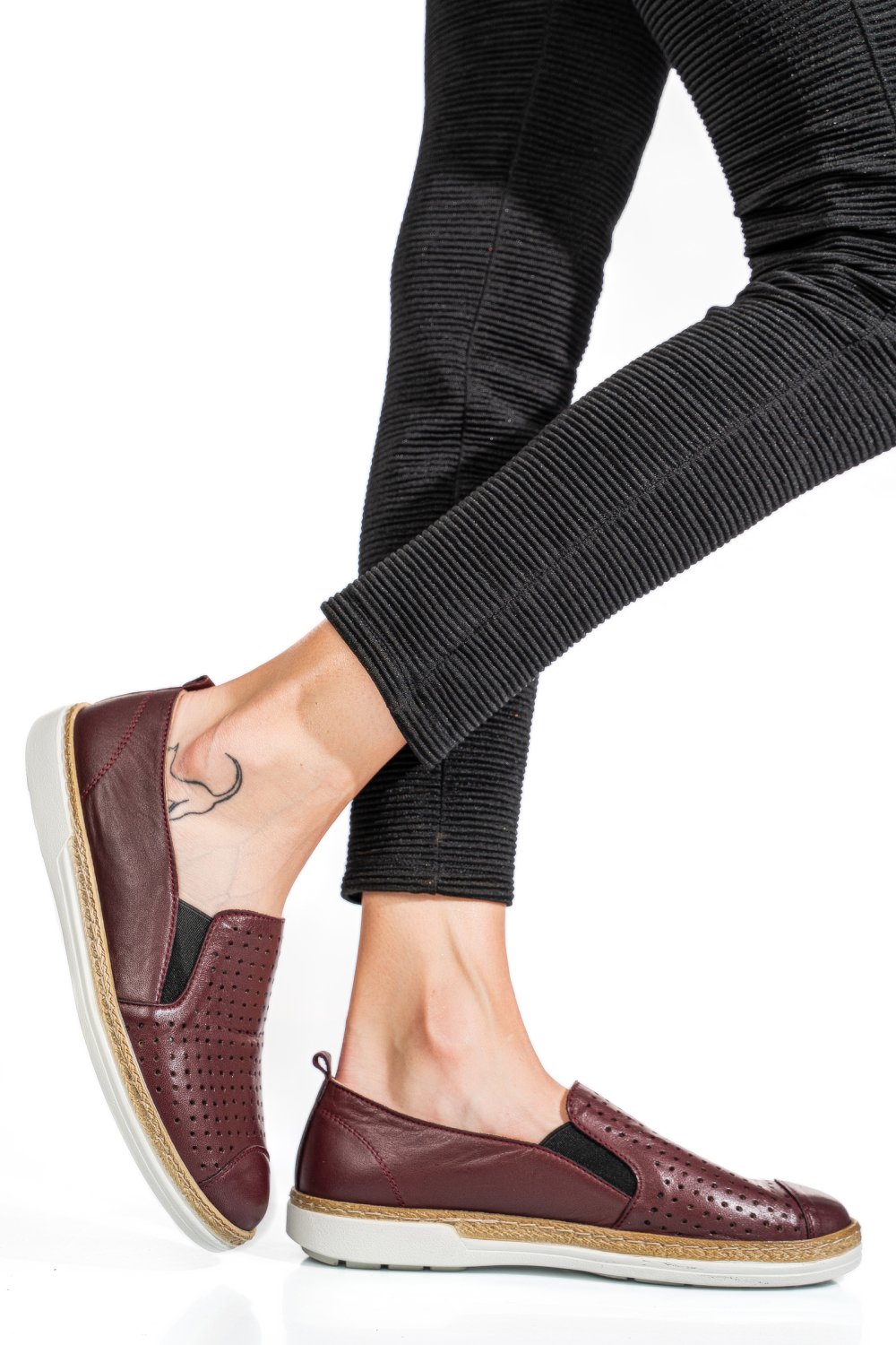 ESPADRILE VISINII PIELE NATURALA 9PC990