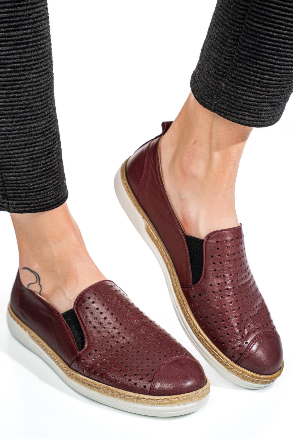 ESPADRILE VISINII PIELE NATURALA 9PC990