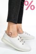 Pantofi sport albi piele naturala 8pc6223
