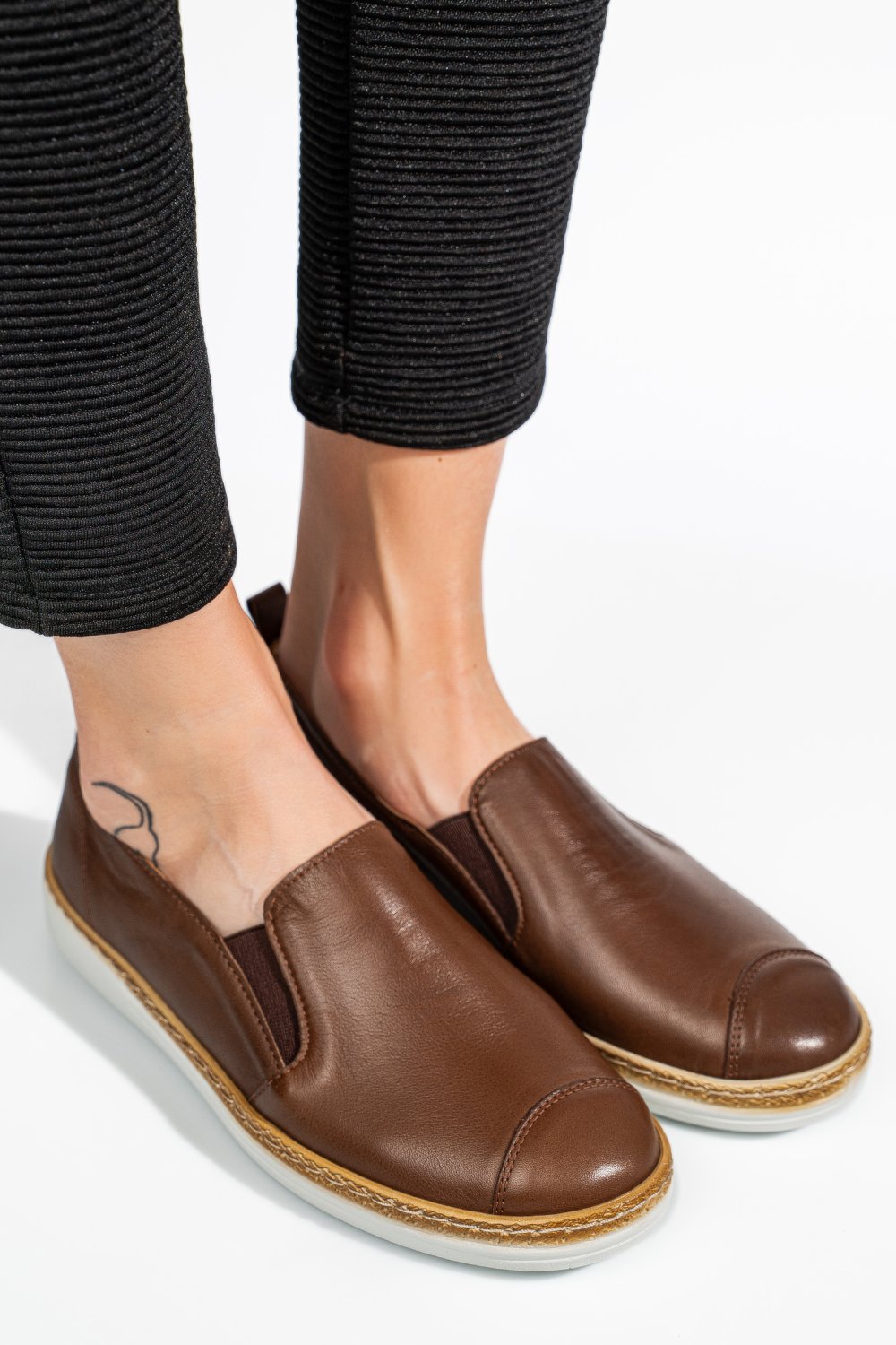 ESPADRILE MARO PIELE NATURALA 3PC159