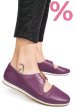 Pantofi mov piele naturala 3pc00
