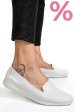 Espadrile albe piele naturala 8pc6209