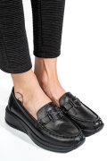 MOCASINI NEGRI PIELE NATURALA 4PC005