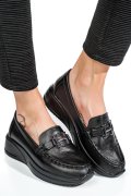 MOCASINI NEGRI PIELE NATURALA 4PC005