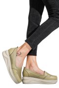 PANTOFI OLIVE PIELE NATURALA 2PC007