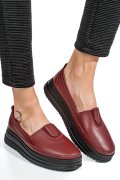 MOCASINI BORDO PIELE NATURALA 1PC967