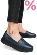 Mocasini albastri piele naturala 1pc967