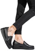 PANTOFI NEGRI PIELE NATURALA 6PC02