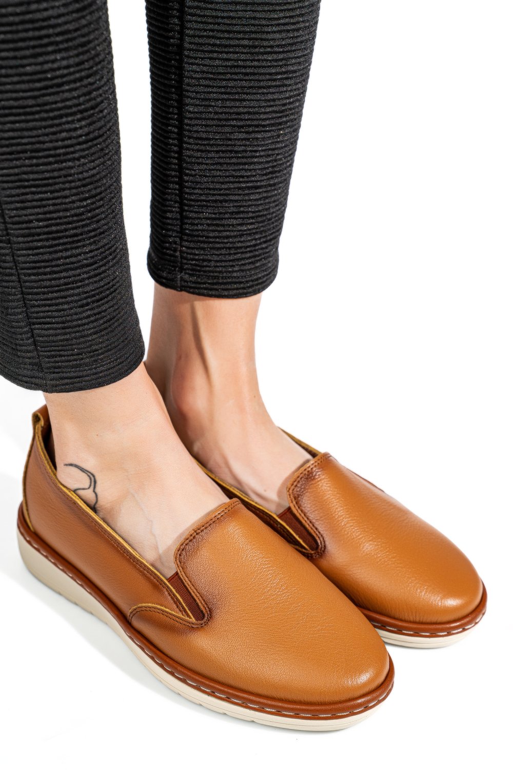 MOCASINI MARO PIELE NATURALA 0PC36