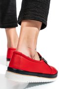ESPADRILE ROSII PIELE NATURALA 0PC10