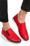 ESPADRILE ROSII PIELE NATURALA 0PC10