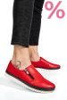 Espadrile rosii piele naturala 0pc10