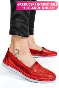 ESPADRILE ROSII PIELE NATURALA 9PC0