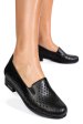 Pantofi negri piele naturala 2pc01mm