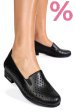 Pantofi negri piele naturala 2pc01mm