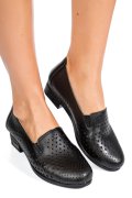 PANTOFI NEGRI PIELE NATURALA 2PC01MM