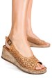 Sandale maro piele naturala 6s7700am