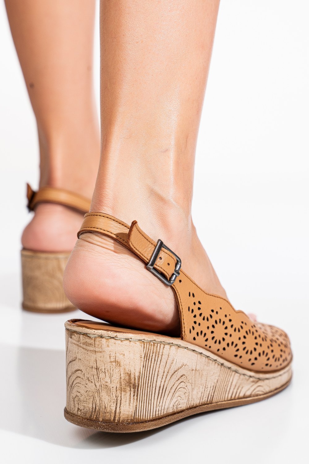 SANDALE MARO PIELE NATURALA 6S7700AM