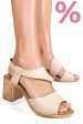 Sandale bej piele naturala 0s7775